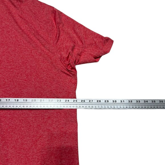 MLB St Louis Cardinals Shirt Mens XXL Red Polo Snap Button Performance Stretch - Picture 5 of 9